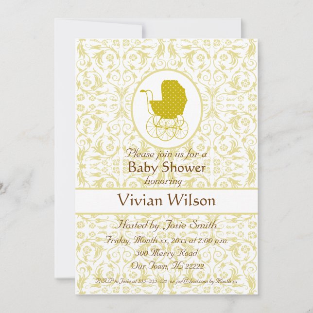 Baby Shower Invitation (Front)