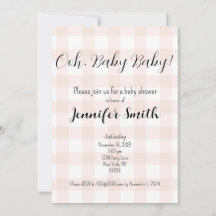 Baby Shower Invitation