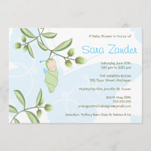 Baby Shower Invitation - Butterfly