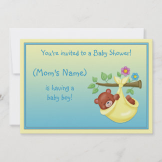 Baby Shower Invitation Customisable