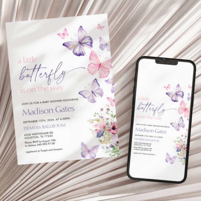 Baby Shower invitation Digital or Printed  (Creator Uploaded)