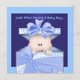 BABY SHOWER INVITATION FOR BOY