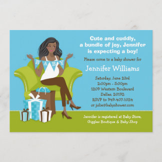 Baby Shower Invitation for Boy