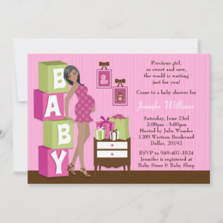 Baby Shower Invitation for Girl