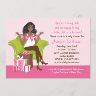 Baby Shower Invitation for Girl