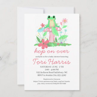 Baby Shower Invitation Girl