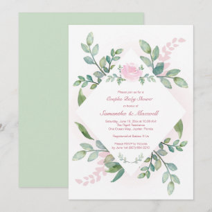 Baby Shower Invitation Girl, Couples