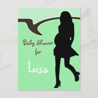 Baby shower Invitation Postcard