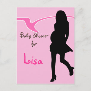 Baby shower Invitation Postcard