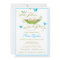 Baby Shower Invitation - Twin Boys Pea in a Pod