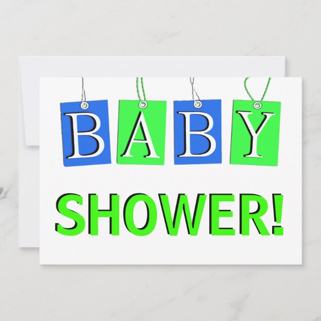 Baby Shower Invitations (Front)