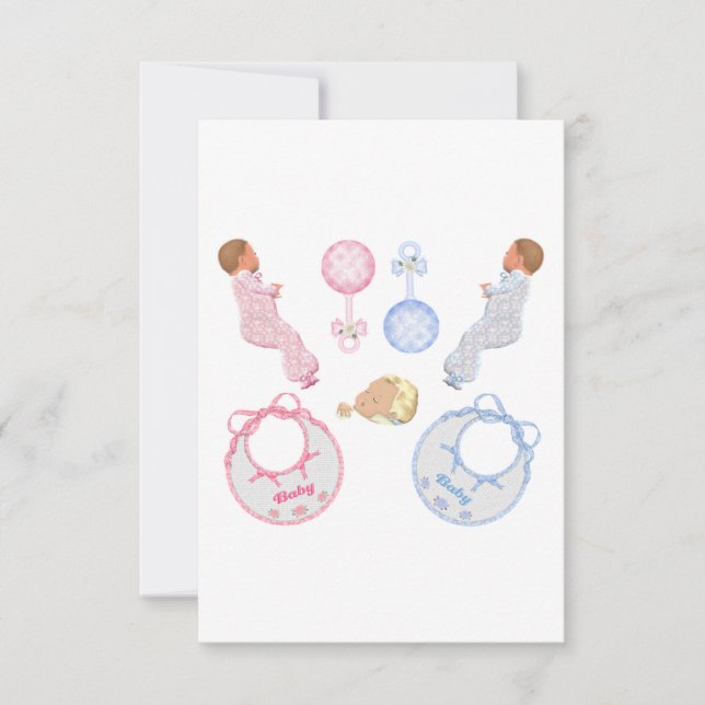 Baby shower invitations ! (Front)