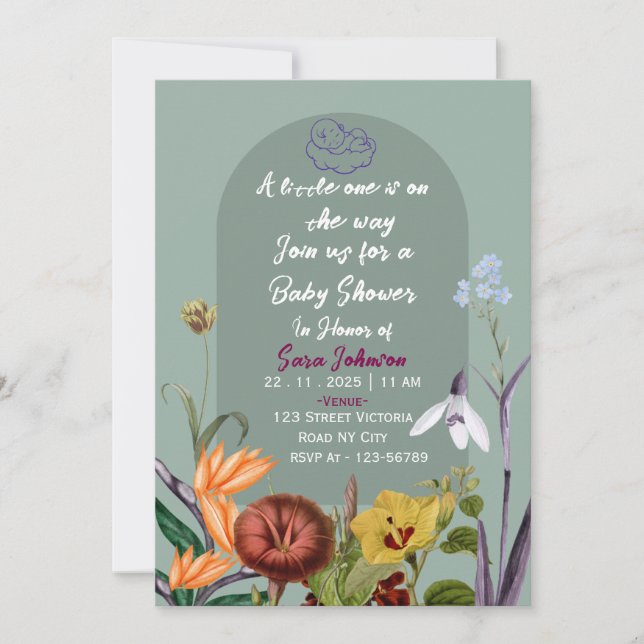 Baby Shower Invitations  (Front)