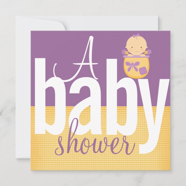 Baby Shower Invitations (Front)