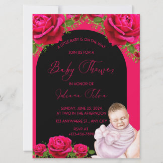 Baby shower invitations card