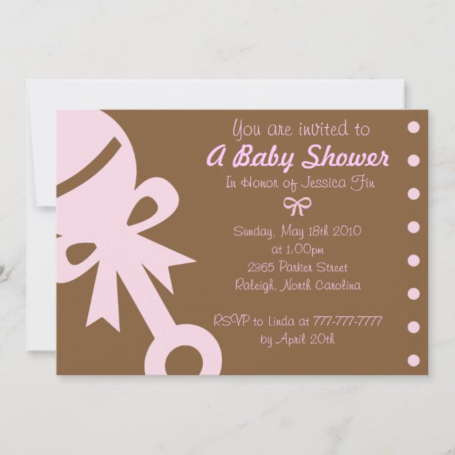 Baby Shower Invitations, Invites, Announcements (Front)