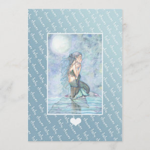 Baby Shower Invitations Mermaid and Baby