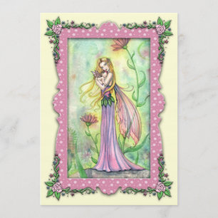 Baby Shower Invitations Mother and Baby Fairy