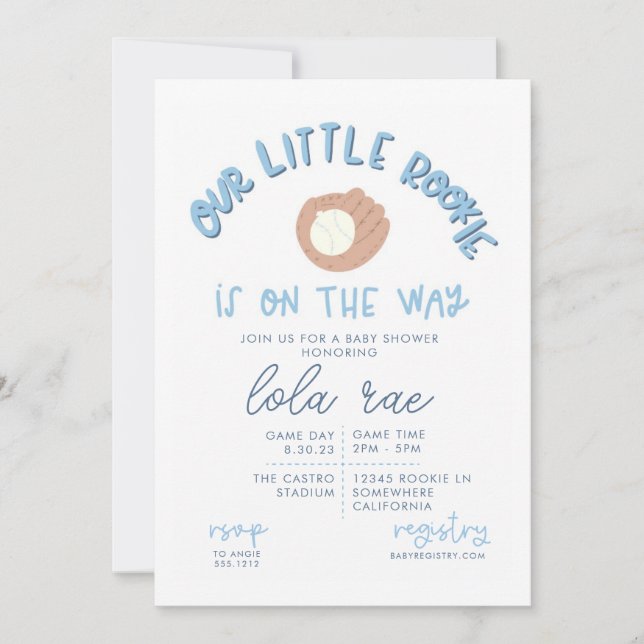 BABY SHOWER INVITE (Front)