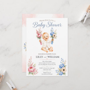 Baby Shower Invite for IVF Science Journey
