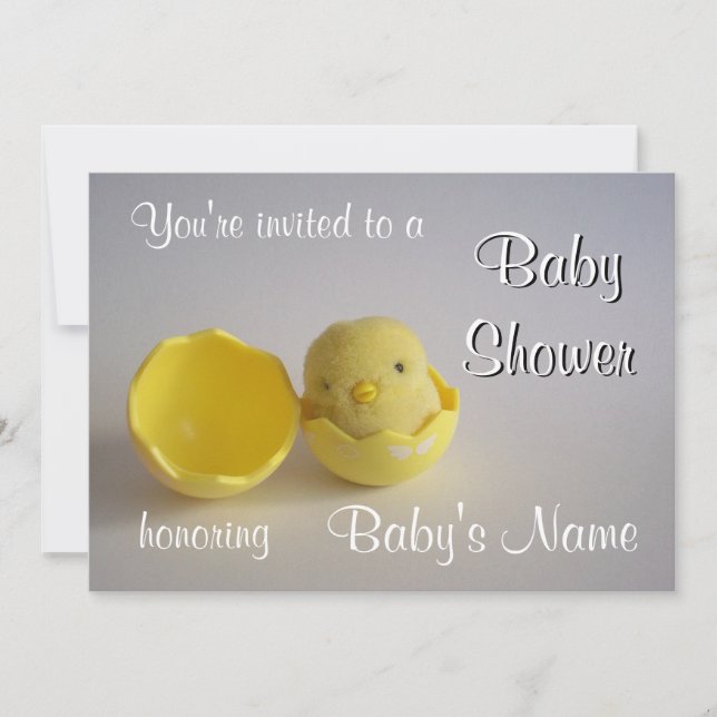 Baby Shower Invite Template (Front)