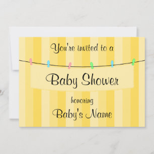 Baby Shower Invite Template