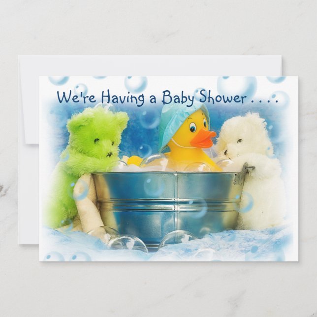 Baby Shower Invites w/Envelopes (Front)