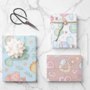 Baby Shower & Kids Birthday Wrapping Paper