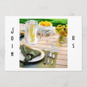 BABY SHOWER LUNCHEON INVITATION