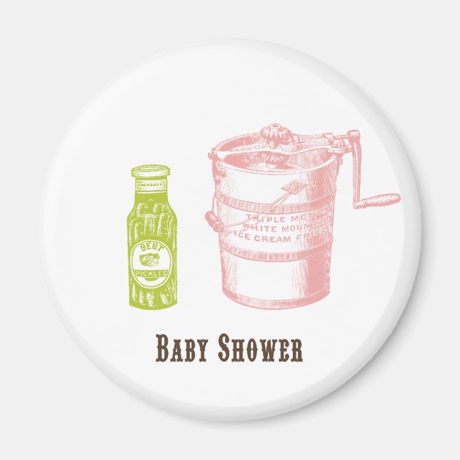 Baby Shower Magnet (Front)