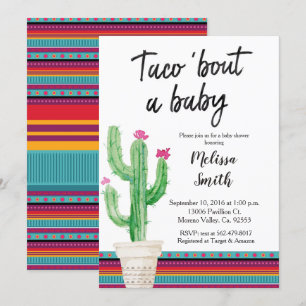 Baby Shower Meixcan Invitation