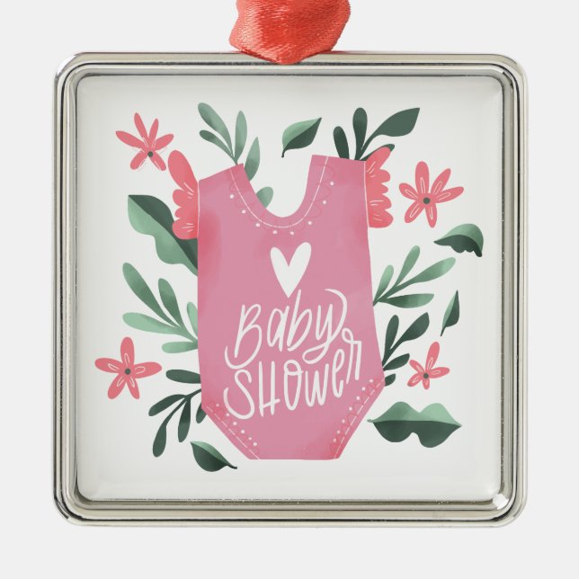 Baby Shower Metal Tree Decoration (Front)