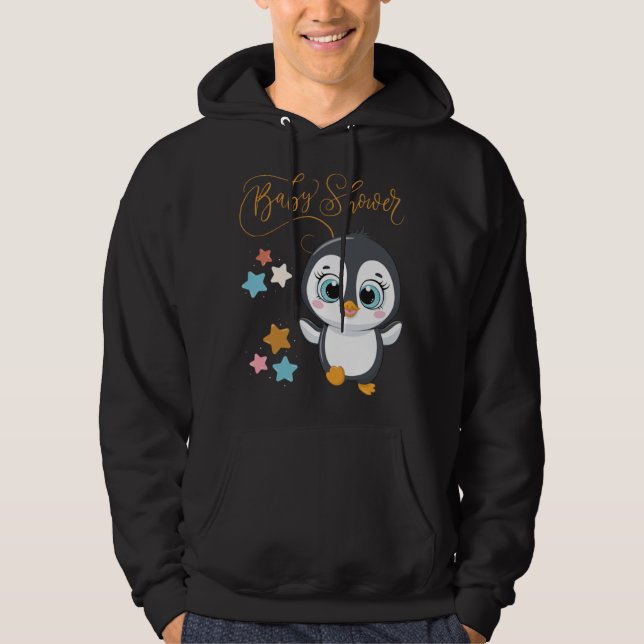 Baby shower Mummy to be Hello little One Sweet lit Hoodie (Front)
