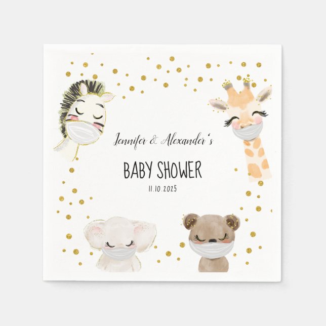 Baby Shower Napkin (Front)
