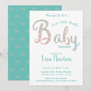 Baby Shower, New Baby Shower, Invitation
