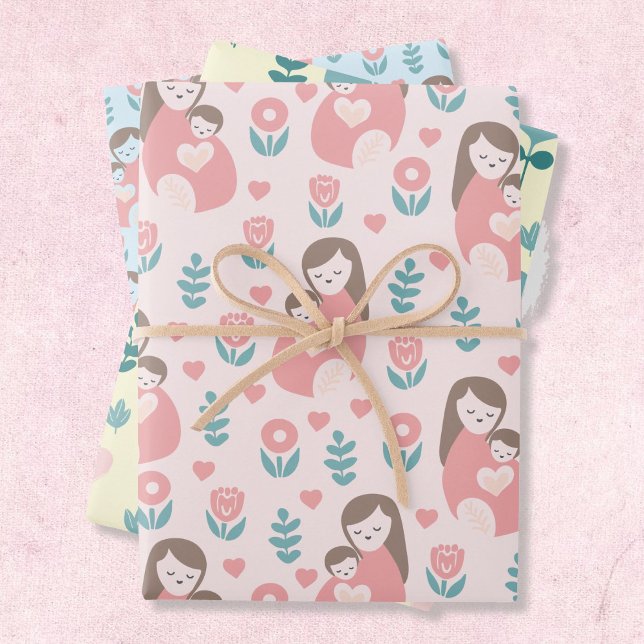 Baby Shower Newborn 3 Wrapping Paper Sheet (Creator Uploaded)