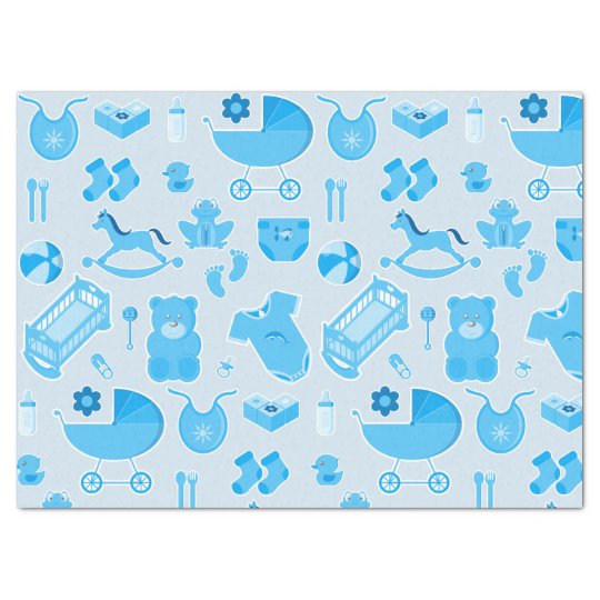 baby boy shower gift wrapping paper