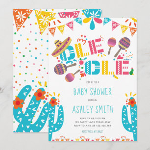 Baby Shower Ole Ole Fiesta Invitation
