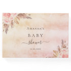 Baby Shower pampas grass rose gold