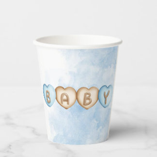 Baby shower paper cup