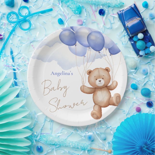 Baby Shower Paper Plate  (Party)