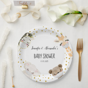 Baby Shower Paper Plate