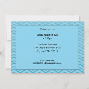 Baby Shower Personalised for Baby Boy Invitation