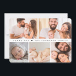 Baby Shower Photo Collage instant download Invitation<br><div class="desc">Express your gratitude with our "Baby Shower Photo Collage Simple Heart Thank You Card". This charming card features a sweet, simple design and a customisable photo collage, perfect for showcasing memories from your special day. Also available as an instant digital download to be emailed and/or printed at your local print...</div>