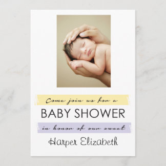 Baby Shower Photo Invitation