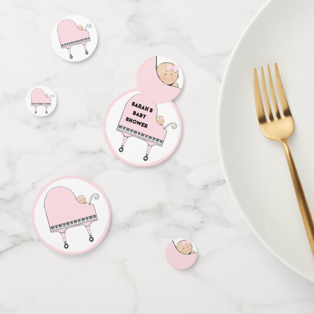 Baby Shower Piano Music Confetti (Group)