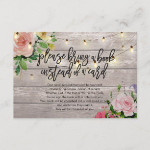Baby Shower Please Bring a Book Instead of a Card