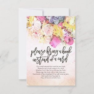 Baby Shower Please Bring a Book Instead of a Card
