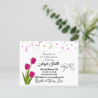 Baby Shower Postcard