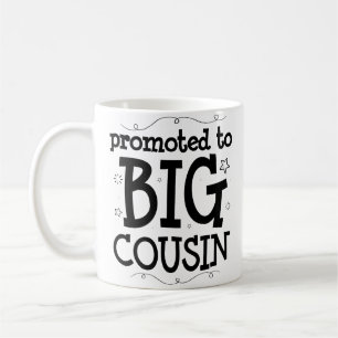 Baby Shower Pregnancy Announcement Big Cousin Mug